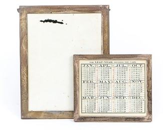 Two Vintage Tiffany & Co. Sterling Silver Frames
