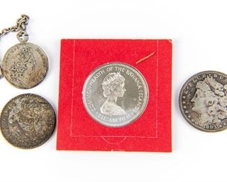 Estate Coin Lot Of Four Items