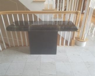 Marble Top Foyer or Sofa Table