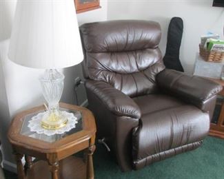 Lazyboy Leather Recliner