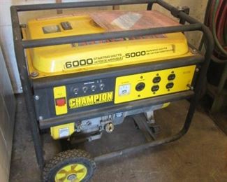 Champion 6000 Watt Generator