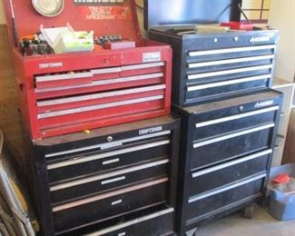 Craftsman Tool Chest  ( Filled with Tools )