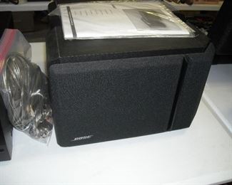Left/Right Bose Series 201 speakers