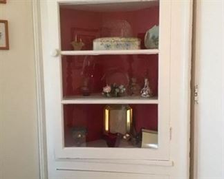 Second corner cabinet, treasures inside