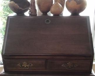 Ladies secretary cherry, wood turned bowls