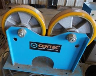 Gentec TR100 turning roll and idler set