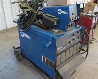 Miller Dimension NT 450 with wire feeder and dual spool