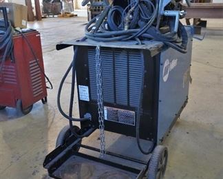 Miller Dimension NT 450 with wire feeder and dual spool