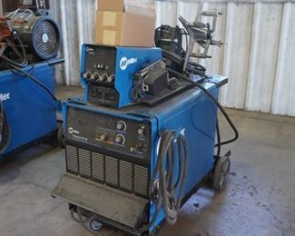 Miller Dimension NT 450 with wire feeder and dual spool