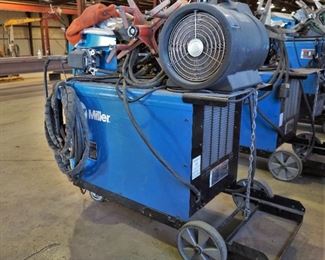 Miller Dimension NT 450 with wire feeder and dual spool