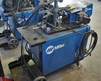 Miller Dimension NT 450 with wire feeder and dual spool