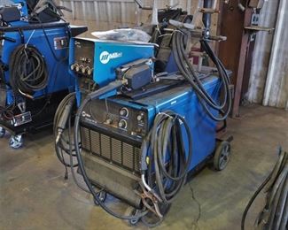 Miller Dimension NT 450 with wire feeder and dual spool