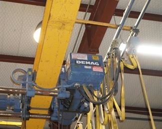 Demag 7.5 ton bridge crane