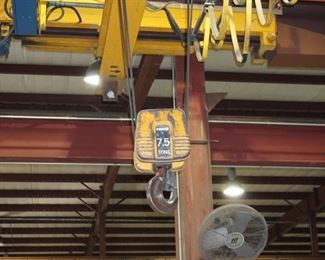 Demag 7.5 ton bridge crane