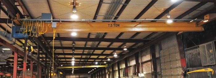 Demag 7.5 ton bridge crane