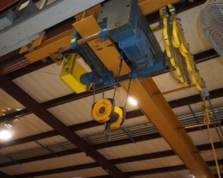 Demag 7.5 ton bridge crane