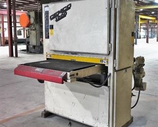 Cemco 1000 wide belt sander