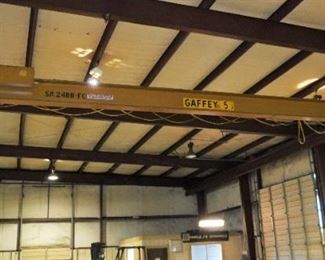 Demag 5 ton bridge crane