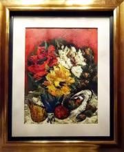 Floral Still Life Oil Painting by Rena Ahty