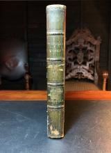 THE POETICAL WORKS OF JOSEPH ADDISON; GAY'S FABLES; AND SOMERVILLE'S CHASE, 1859 - Antique Leather Book