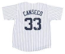 Jose Canseco Signed Autographed Framed New York Yankees Jersey