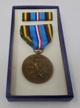 Vintage Armed Forces Expeditionary Service Medal And Ribbon - US Military Medal