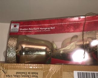 New in box Christmas bells