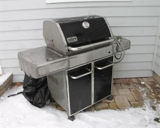 Weber bbq grill, needs gas line
