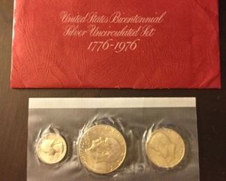 Uncirculated Bicentennial Coin Set #2 https://ctbids.com/#!/description/share/273072