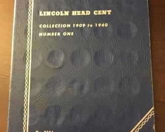 Lincoln Head Cent collection 1909 to 1940 https://ctbids.com/#!/description/share/273074