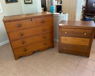 Two Antique Dressers/Bureaus https://ctbids.com/#!/description/share/273054