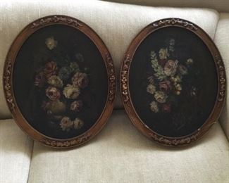 Vintage Oval Oil Paintings https://ctbids.com/#!/description/share/273066