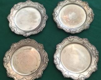 Set of 4 Gorham Sterling Dishes https://ctbids.com/#!/description/share/272992