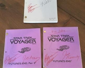 StarTrek Voyager and First Contact Manuscripts https://ctbids.com/#!/description/share/273022