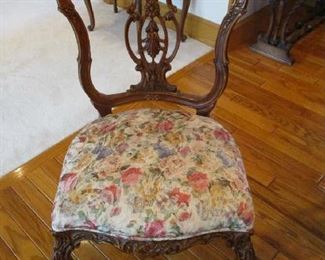 Dining room table side chair