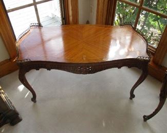 Ornate coffee table