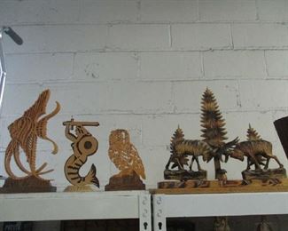 Wood carved items