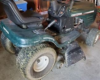 Craftsman riding mower 