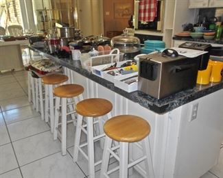 Kitchen, Barstools