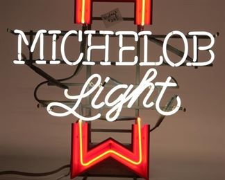 Vintage Michelob Light neon sign