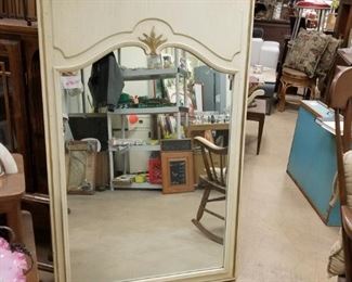 MCM/French Provincial Thomasville framed mirror