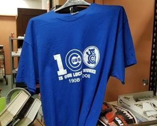 New Assorted collectible Chicago Cubs T-shirts Horry Kow, curse of 2008 etc. 