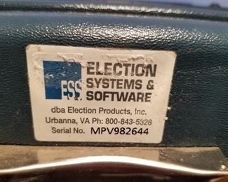 Election Systems & software dba Election Products 24" portable poling booths (no legs) several available