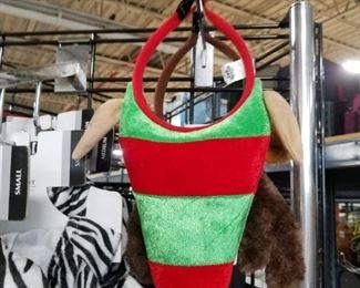 Christmas pet costumes Santa, reindeer and elf head gear
