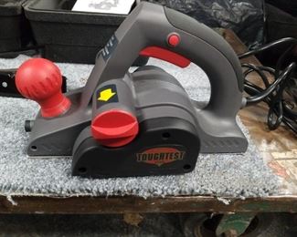 Toughtest planer with case and attachments