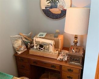 Chipendale sewing desk