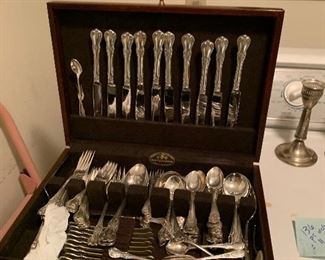 Sterling Towle Old Master silverware set, over 100 pieces!!!