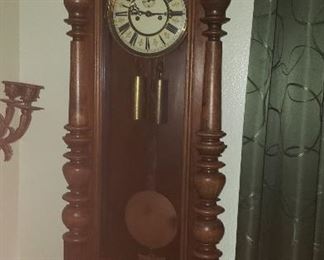 2 Weight German Wall Clock