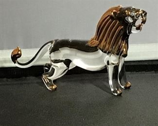 Blown Glass with 24kt gold accent paint
