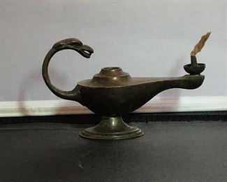 Brass Oil Lamp
